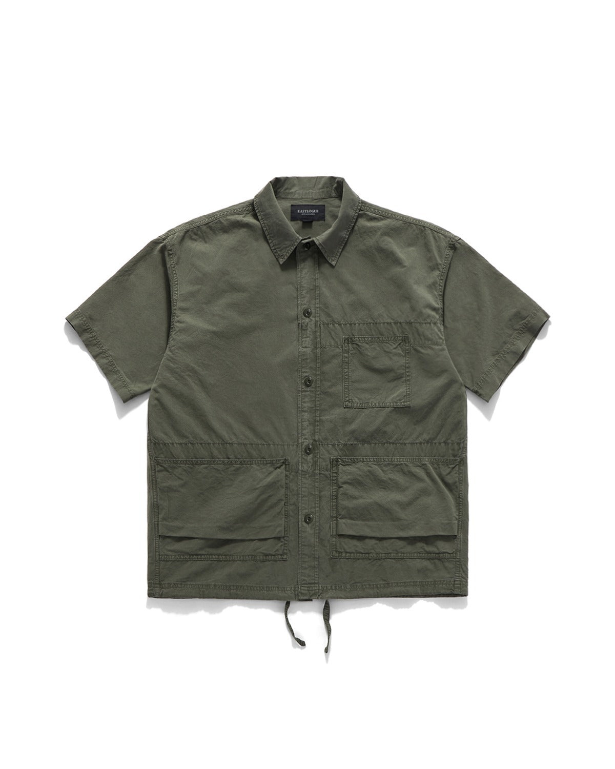 CARPENTER WORK HALF SHIRTS / OLIVE
