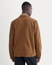 The Denim Utility Jacket | Neutral Toffee