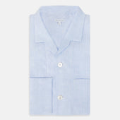 Pale Linen Pyjama Shirt