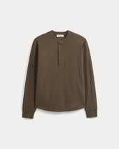 Vintage Rib Henley | Beech