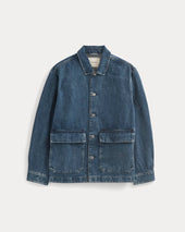 Denim Shacket | Deep Atlantic