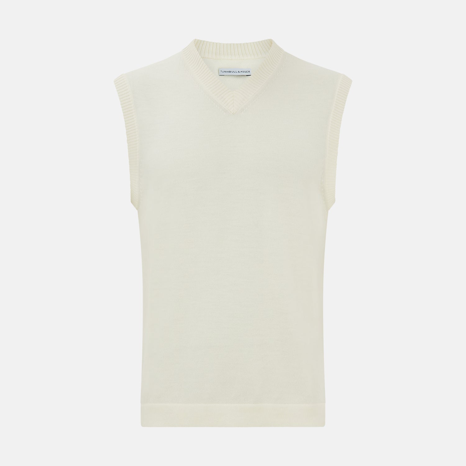Fine Merino V Neck Vest