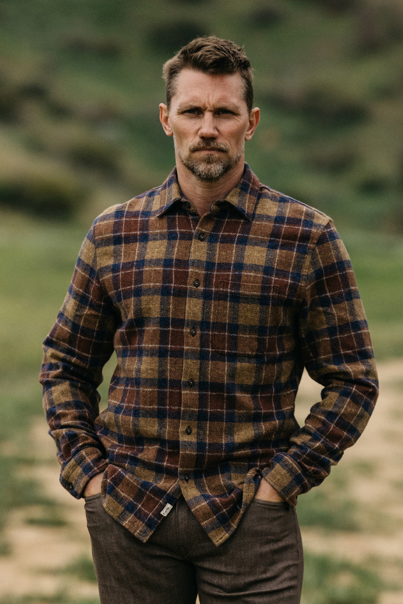 The Ripper Triple Twisted Plaid - Firewood - XXL