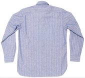 Adjustable Costume As 132 Cotton Dobby Work Shirt Sax