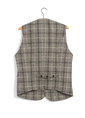 Daniel Four Button Waistcoat Check 1