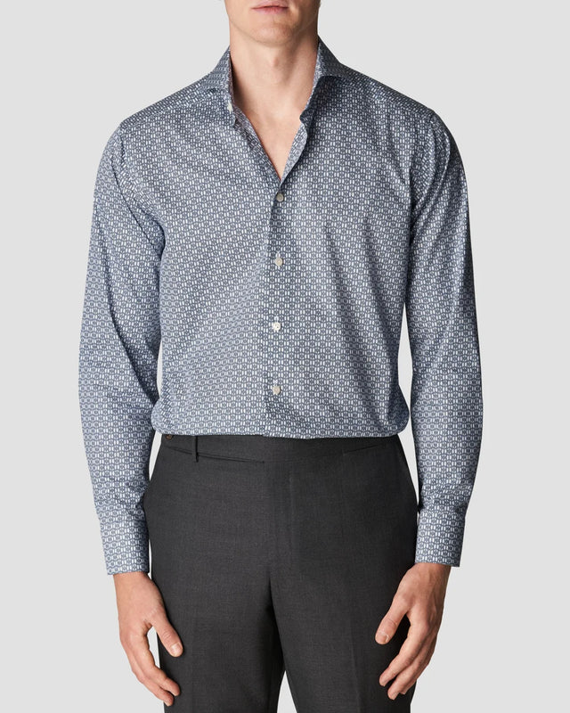 Dark blue Fine twill - Eton