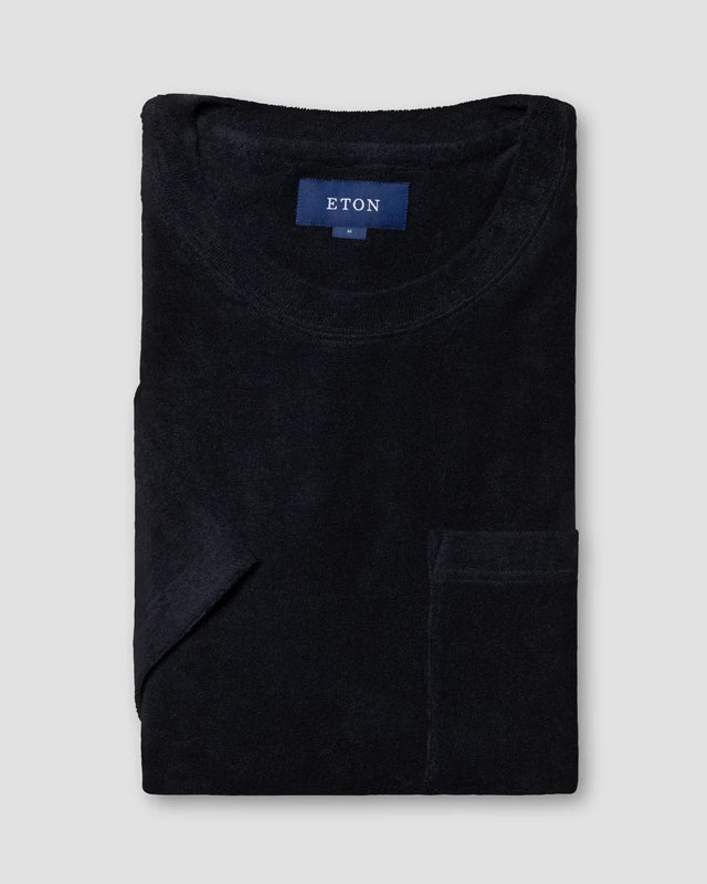 Navy Terry T-Shirt - Eton