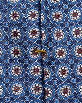 Mid Floral Jacquard Silk Tie