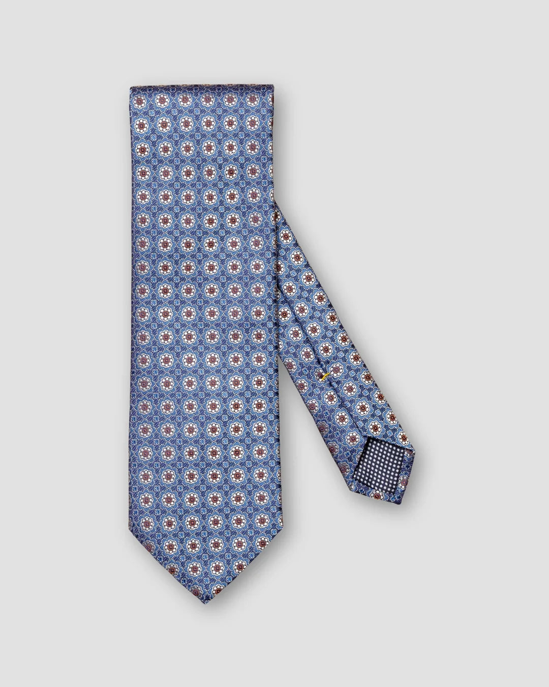 Mid Floral Jacquard Silk Tie