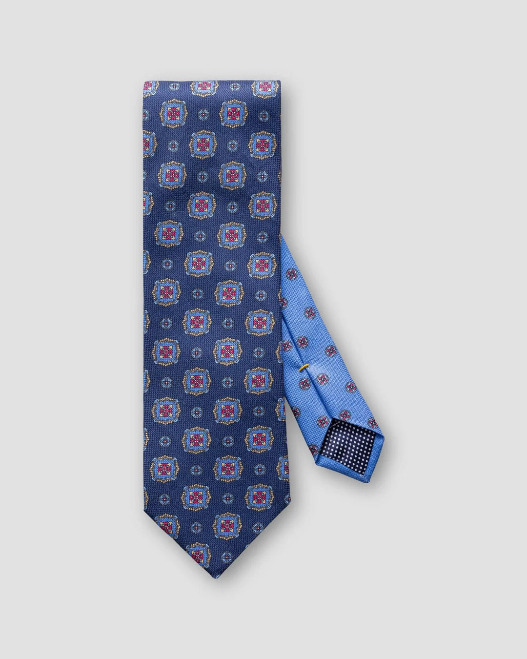 Medallion Print Cotton Tie