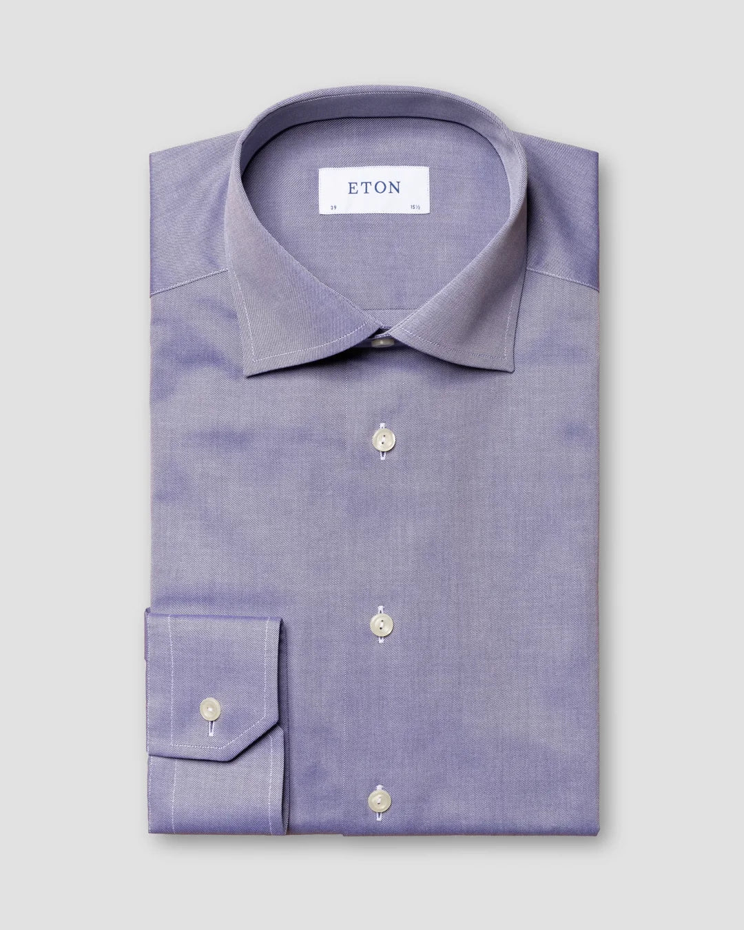 M Lange Signature Twill Shirt Eton