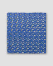 Micro Print Cotton Pocket Square