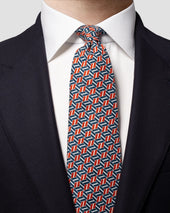 Patterned Silk Tie