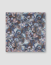 Dark Motif Silk Pocket Square