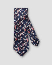 Blue Silk Tie Scarf