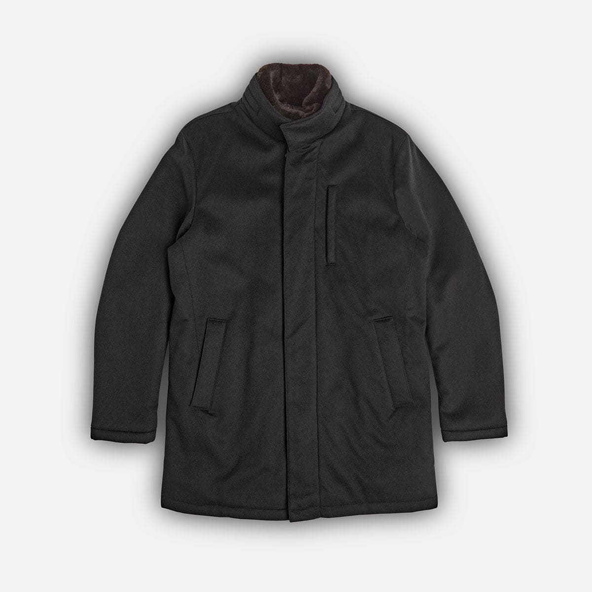 Dark Brown Cashmere Loro Piana Connor Coat