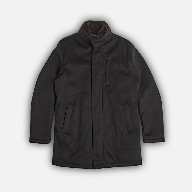 Dark Brown Cashmere Loro Piana Connor Coat