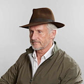 Dark Brown Grafton Trilby