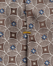 Geometric Silk Tie