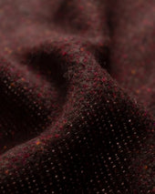 Dark brown wool scarf