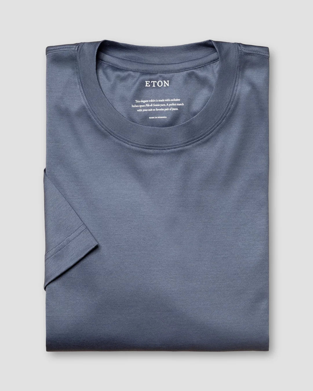 Gray Filo Di Scozia T Shirt Eton