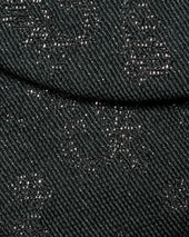 Dark Wool Blend Bow Tie Self Tied