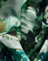 Chandelier Print Cotton Silk Bandana