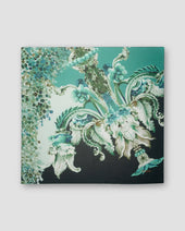 Chandelier Print Cotton Silk Bandana