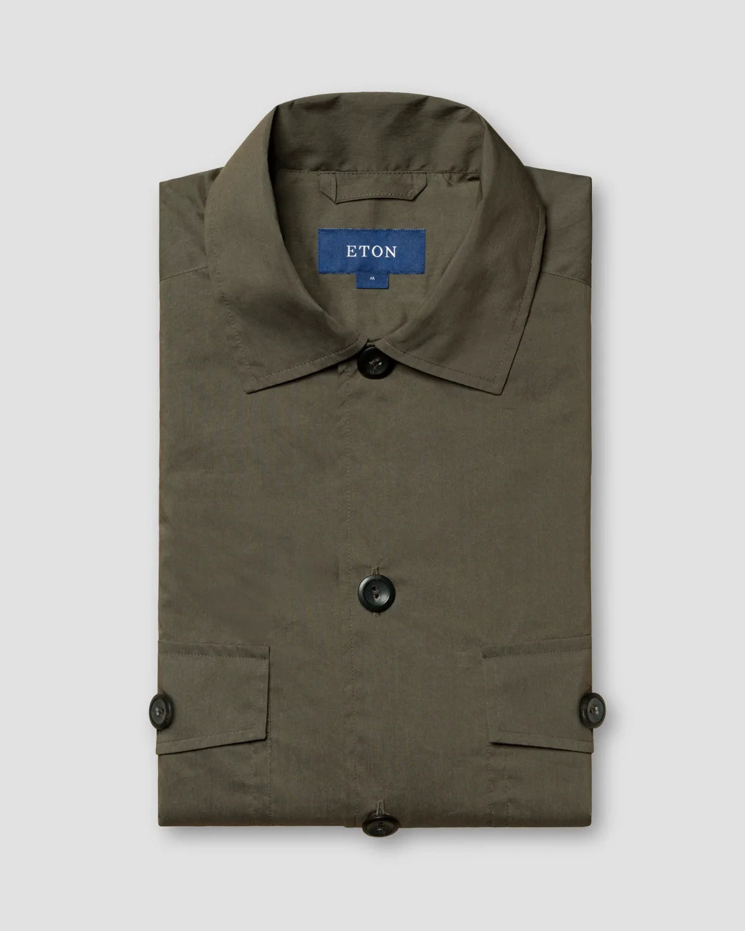 Dark Green Wind Overshirt Eton