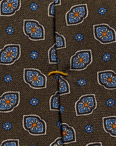 Geometric Panama Silk Tie