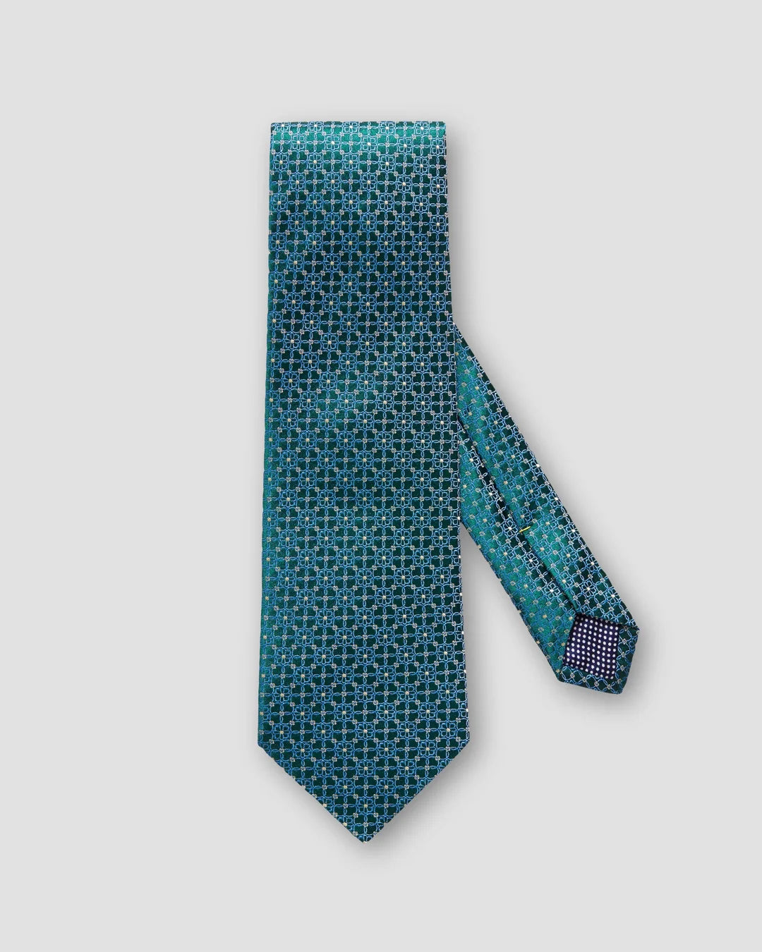 Dark Green Silk Tie Eton