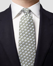 Patterned Silk Tie