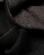 Dark Two Face Wool Scarf