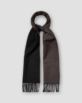 Dark Green Two-Face Wool Scarf