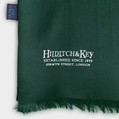 Dark White Spot Silk Tubular Scarf