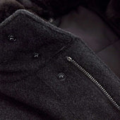 Dark Grey Cashmere Loro Piana Connor Coat