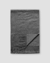 Dark Grey Cashmere Scarf