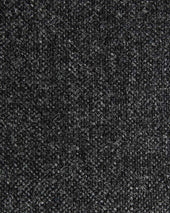 Dark Grey Plain Weave Wool Flat Cap
