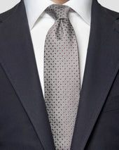 Geometric Silk Tie