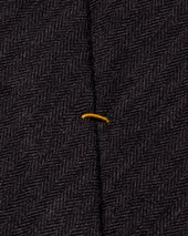 Herringbone Cotton Wool Blend Tie