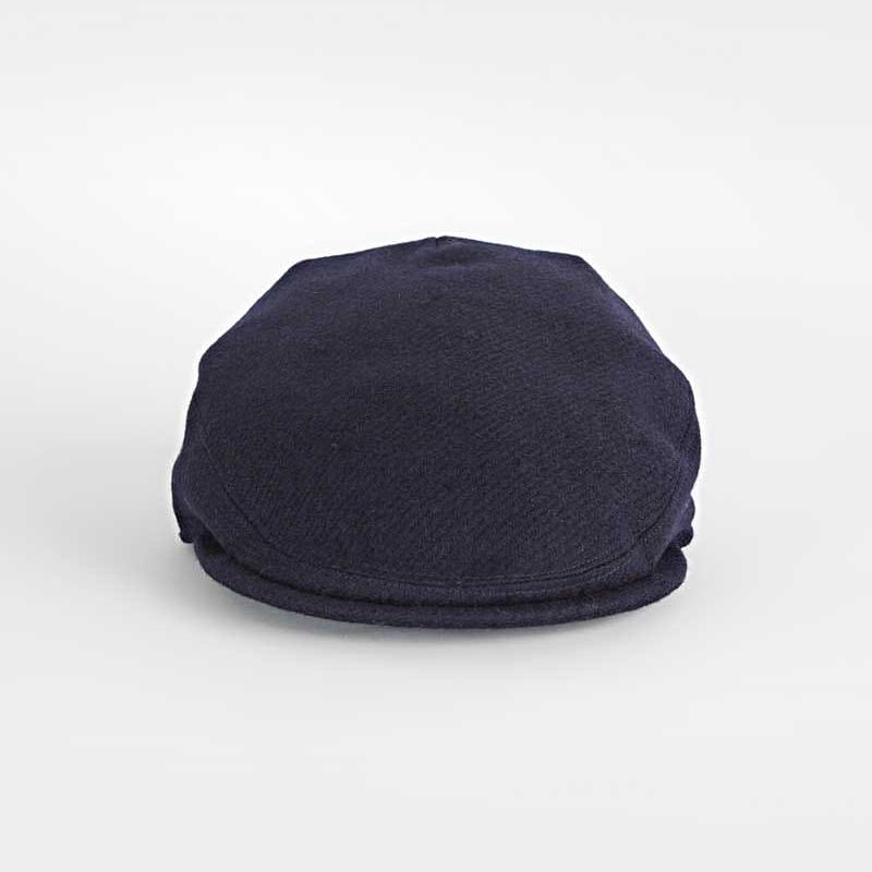 Twill Wool Flat Cap