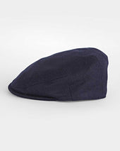 Twill Wool Flat Cap
