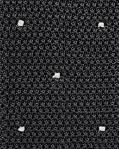 White Spot Knitted Silk Tie