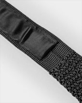 White Spot Knitted Silk Tie
