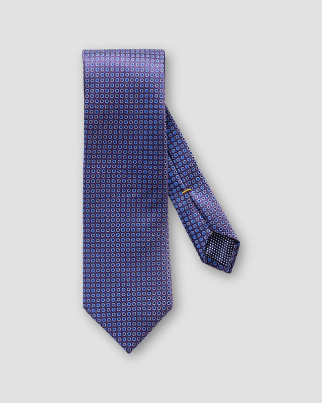 Dark purple silk tie - Eton