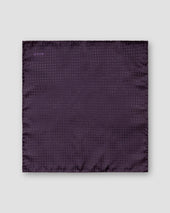 Herringbone Silk Pocket Square