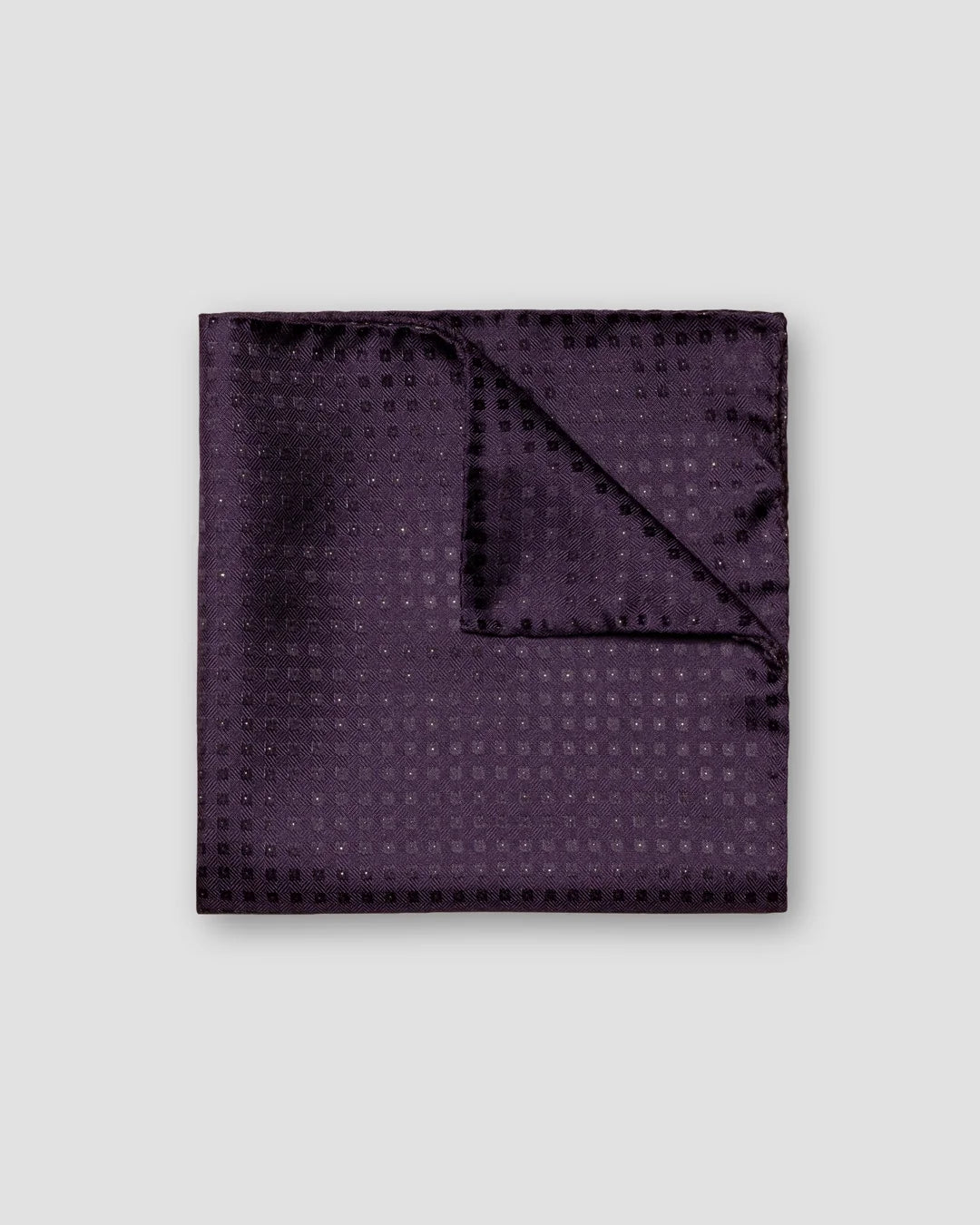Herringbone Silk Pocket Square