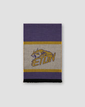 Dark Ivy League Jacquard Wool Scarf