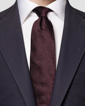 Herringbone Silk Evening Tie