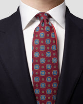 Geometric Cotton Tie